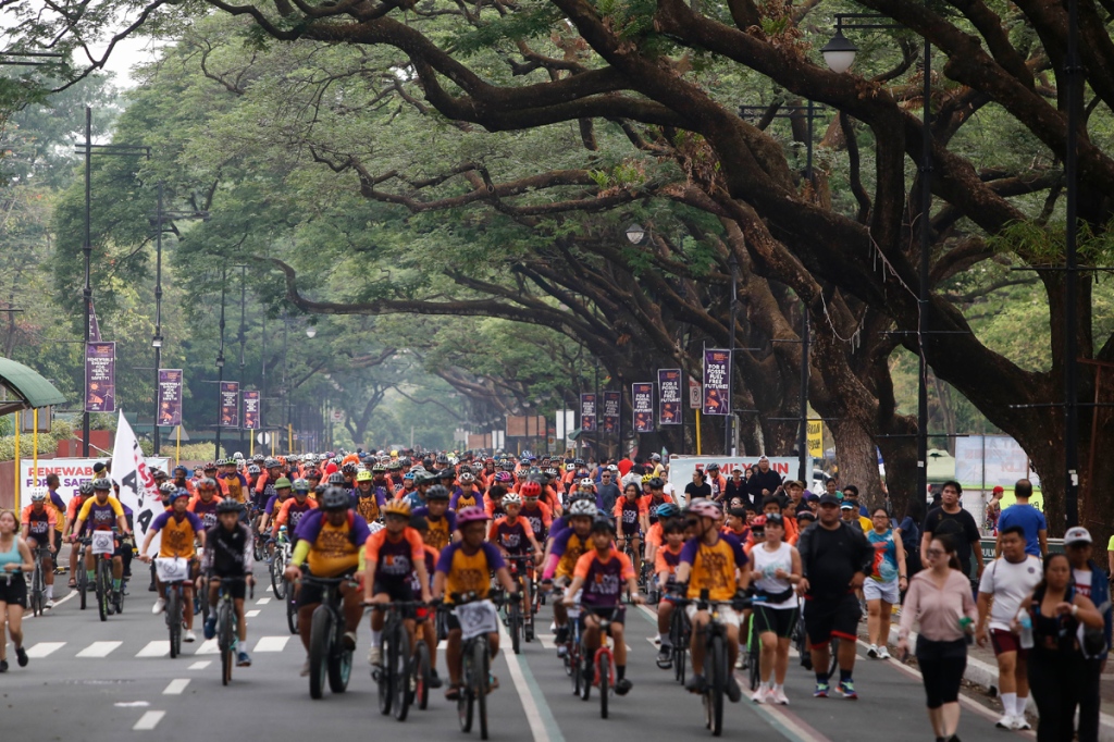 IN PHOTOS: Pedal for People and Planet in UP Diliman Calls for 100% Renewable Energy